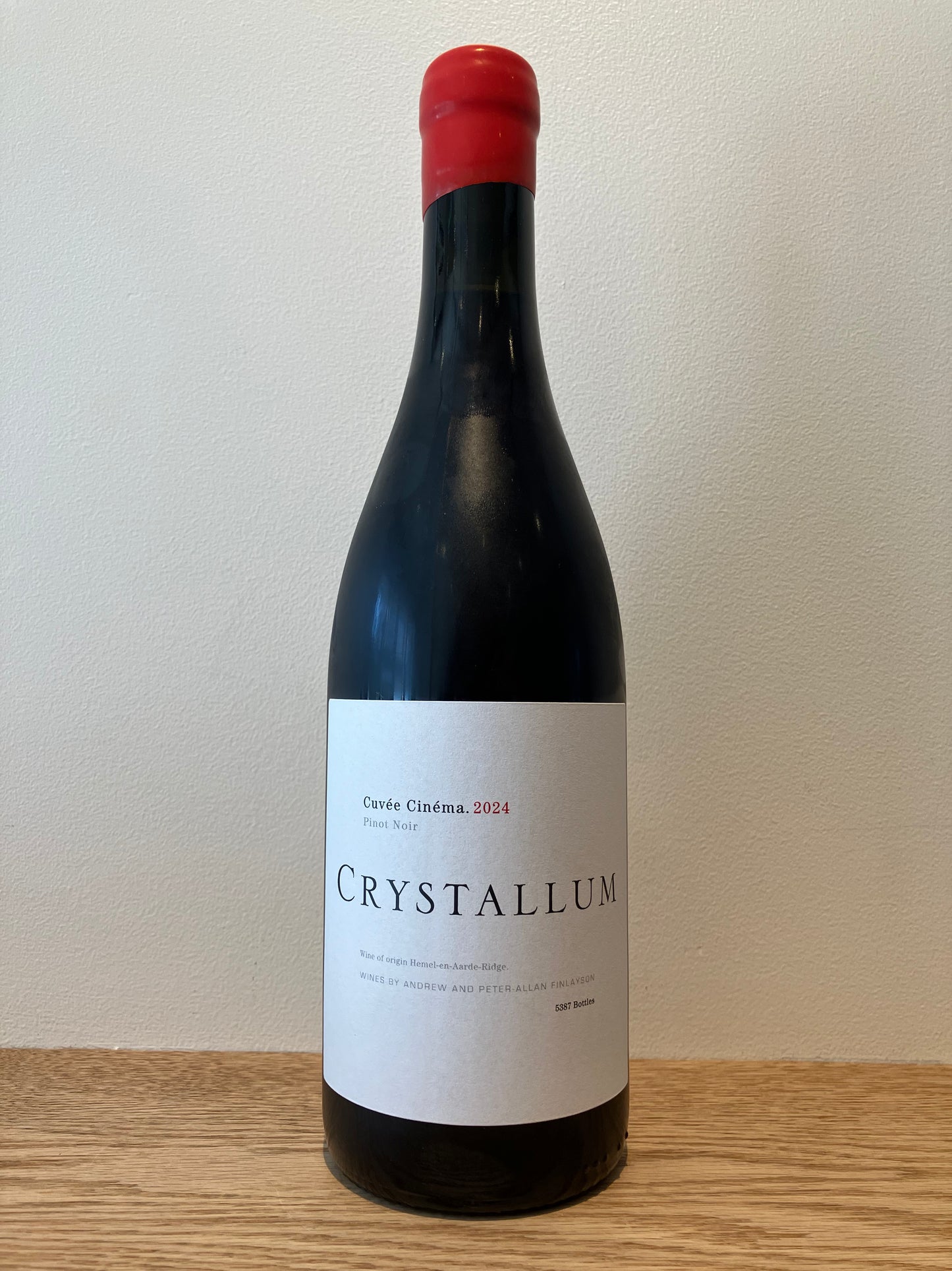 Crystallum Cuvée Cinéma Pinot Noir 2024 / クリスタルム キュヴェ・シネマ・ピノ・ノワール