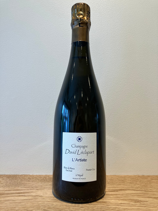 David Léclapart Champagne Cuvée l'Artiste Blanc de Blanc LV20 NV / ダヴィッド・レクラパール シャンパーニュ・キュヴェ・ラルティスト・ブラン・ド・ブラン