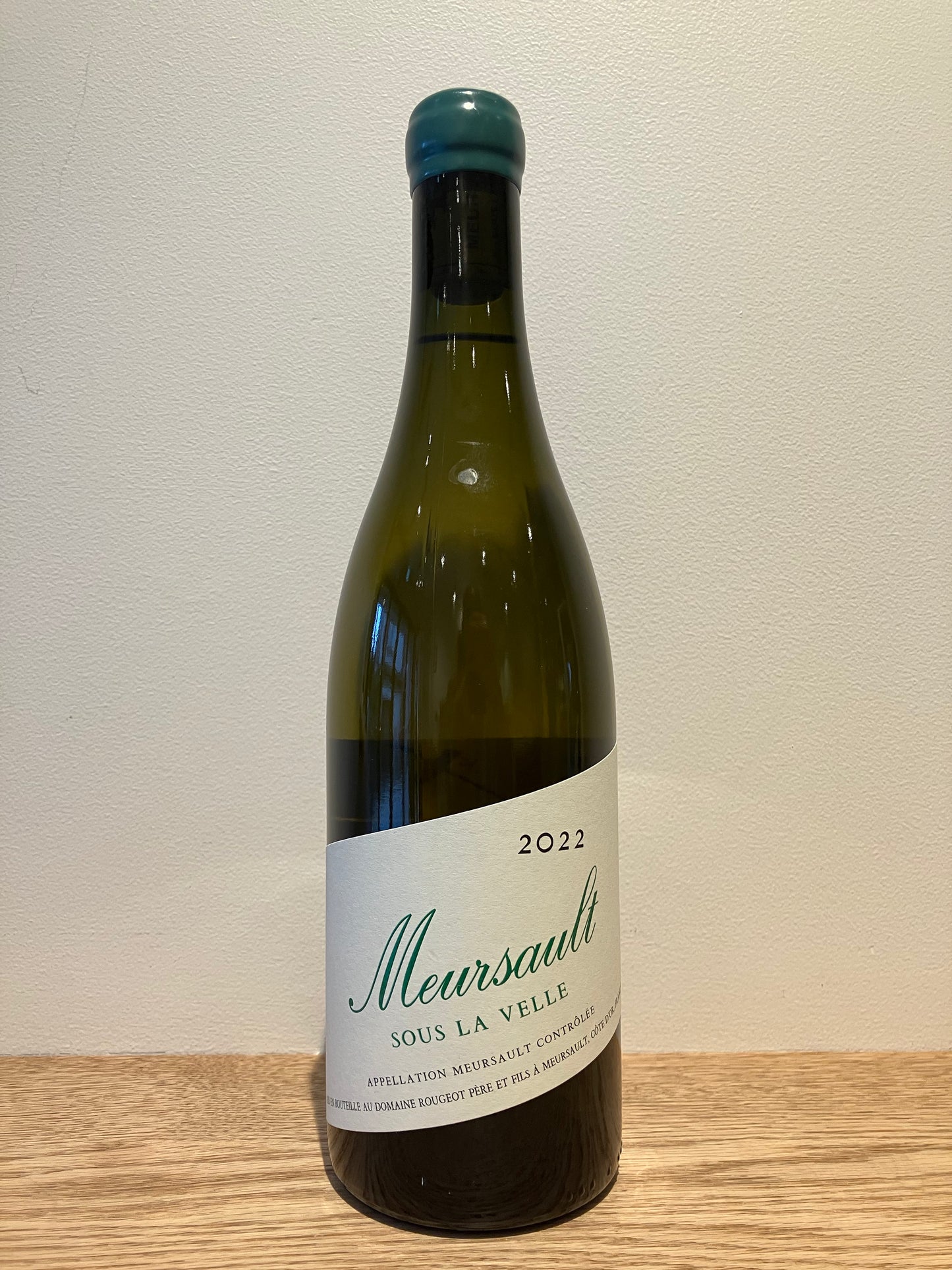 Domaine Rougeot Meursault Sous la Velle 2022 / ドメーヌ・ルージョ ムルソー スー・ラ・ヴェル