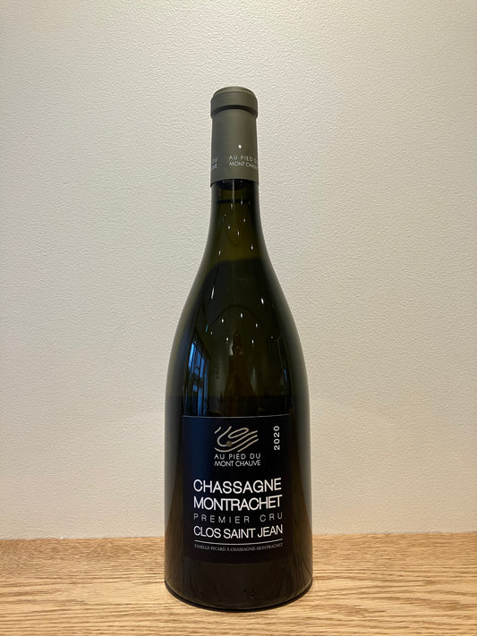 Domaine Au Pied du Mont Chauve Chassagne Montrachet 1er Clos Saint Jean 2020 / ドメーヌ・オー・ピエ・デュ・モンショーヴ シャサーニュ・モンラッシェ プルミエ・クリュ クロ・サン・ジャン