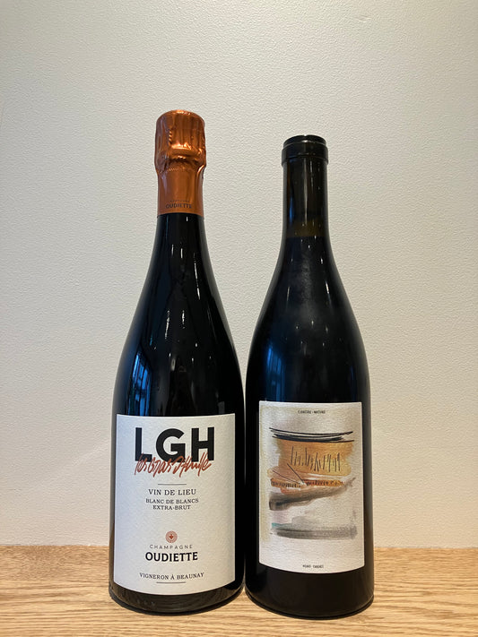 Maxime Oudiette Les Gras d'Huile NV (B21) & Henri Chauvet Contre Nature 2023 / マキシム・ウディエット レ・グラ・デュイル & アンリ・ショヴェ コントル・ナチュール