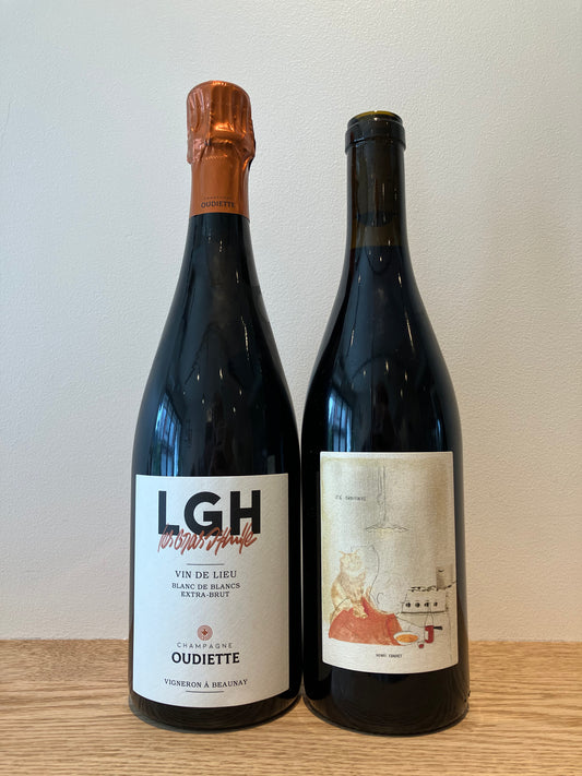 Maxime Oudiette Les Gras d'Huile NV (B21) & Henri Chauvet Vie Ordinaire 2023 / マキシム・ウディエット レ・グラ・デュイル & アンリ・ショヴェ ヴィ・オルディネール