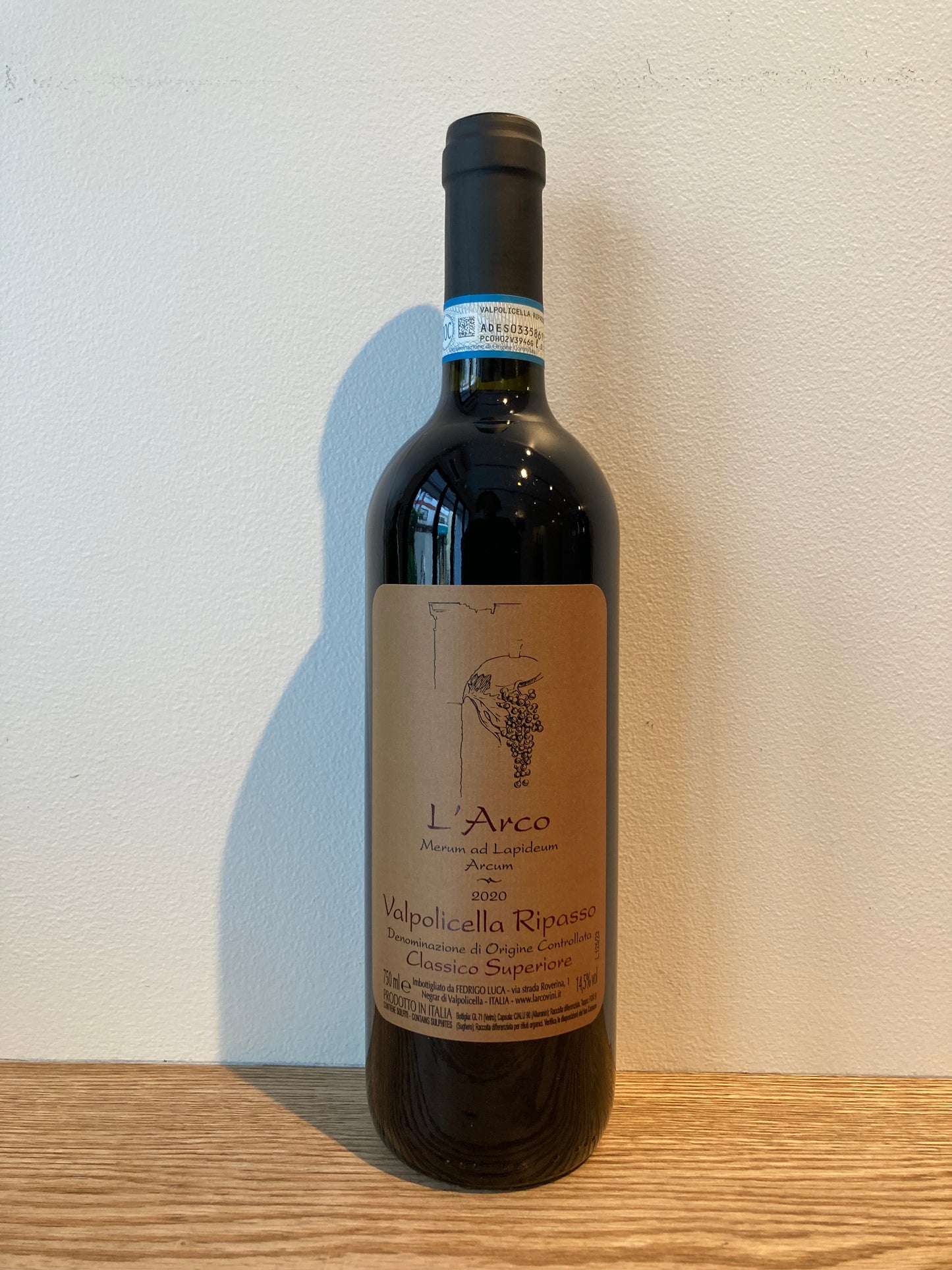 L’Arco Valpolicella Ripasso Classico Superiore 2020 / ラルコ ヴァルポリチェッラ・リパッソ・クラッシコ・スペリオーレ