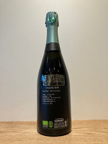 Champagne Marguet Brut Nature Chouilly Grand Cru 2020 / シャンパーニュ・マルゲ ブリュット・ナチュール シュイイー・グラン・クリュ