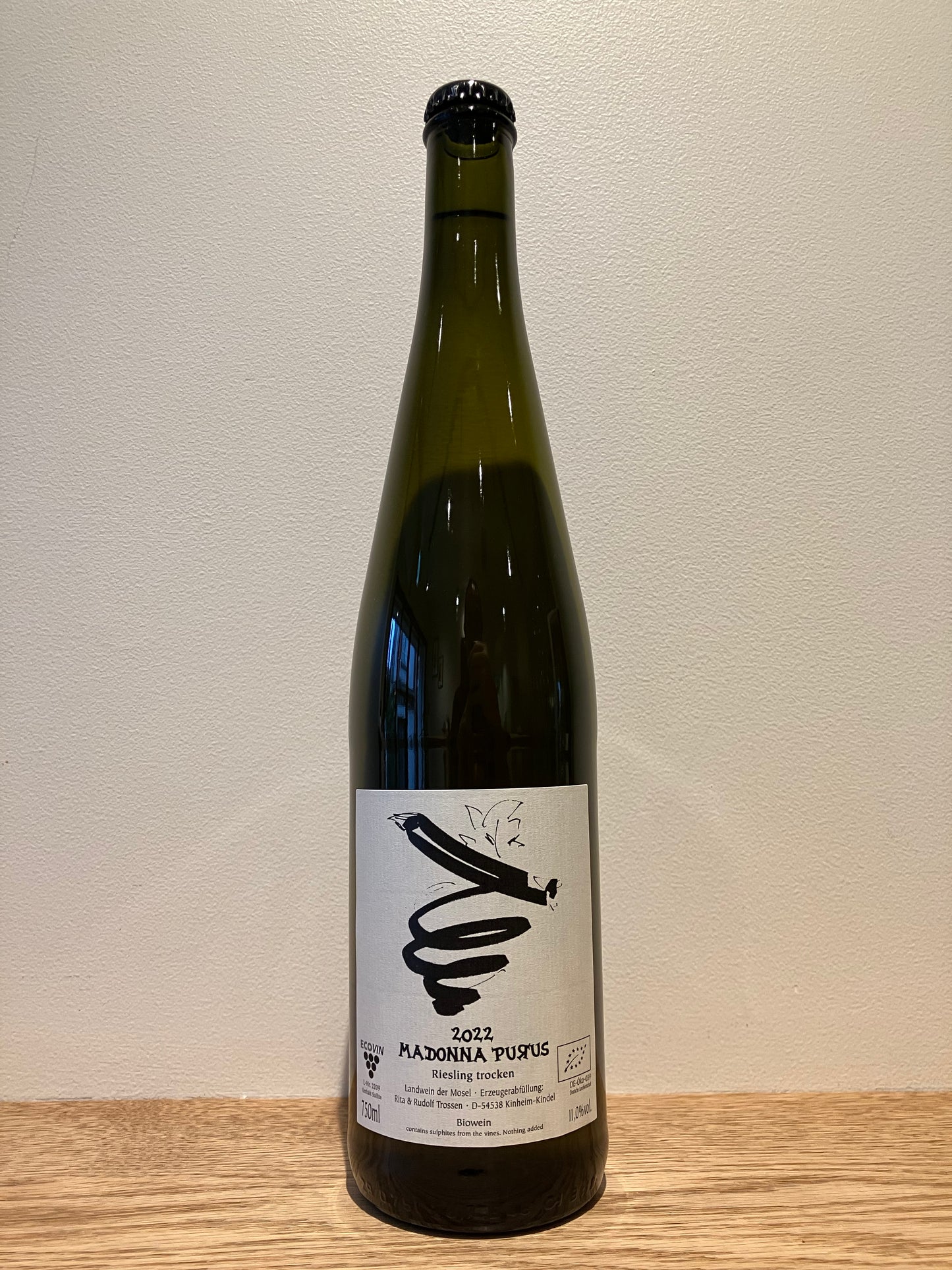 Rita&Rudolf Trossen Madonna Riesling Purus 2022 / リタ・ウント・ルドルフ・トロッセン マドンナ リースリング・プールス