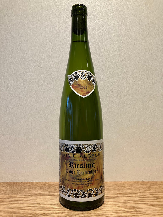Gérard Schueller et Fils Riesling Cuvée Particulière 2023 / ジェラール・シュレール・エ・フィス リースリング キュヴェ・パルティキュリエール