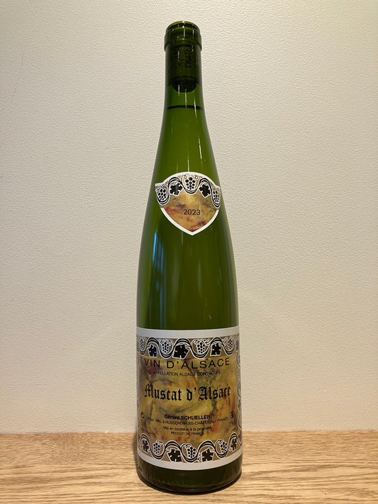 Gérard Schueller et Fils Muscat d'Alsace 2023 / ジェラール・シュレール・エ・フィス ミュスカ・ダルザス