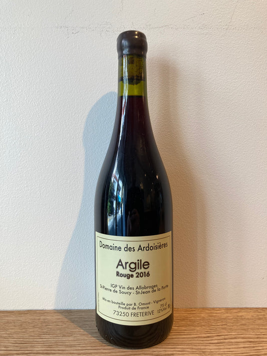 Domaine des Ardoisières Cuvée Argile Rouge 2016 / ドメーヌ・デ・ザルドワジエール キュヴェ・アルジル・ルージュ