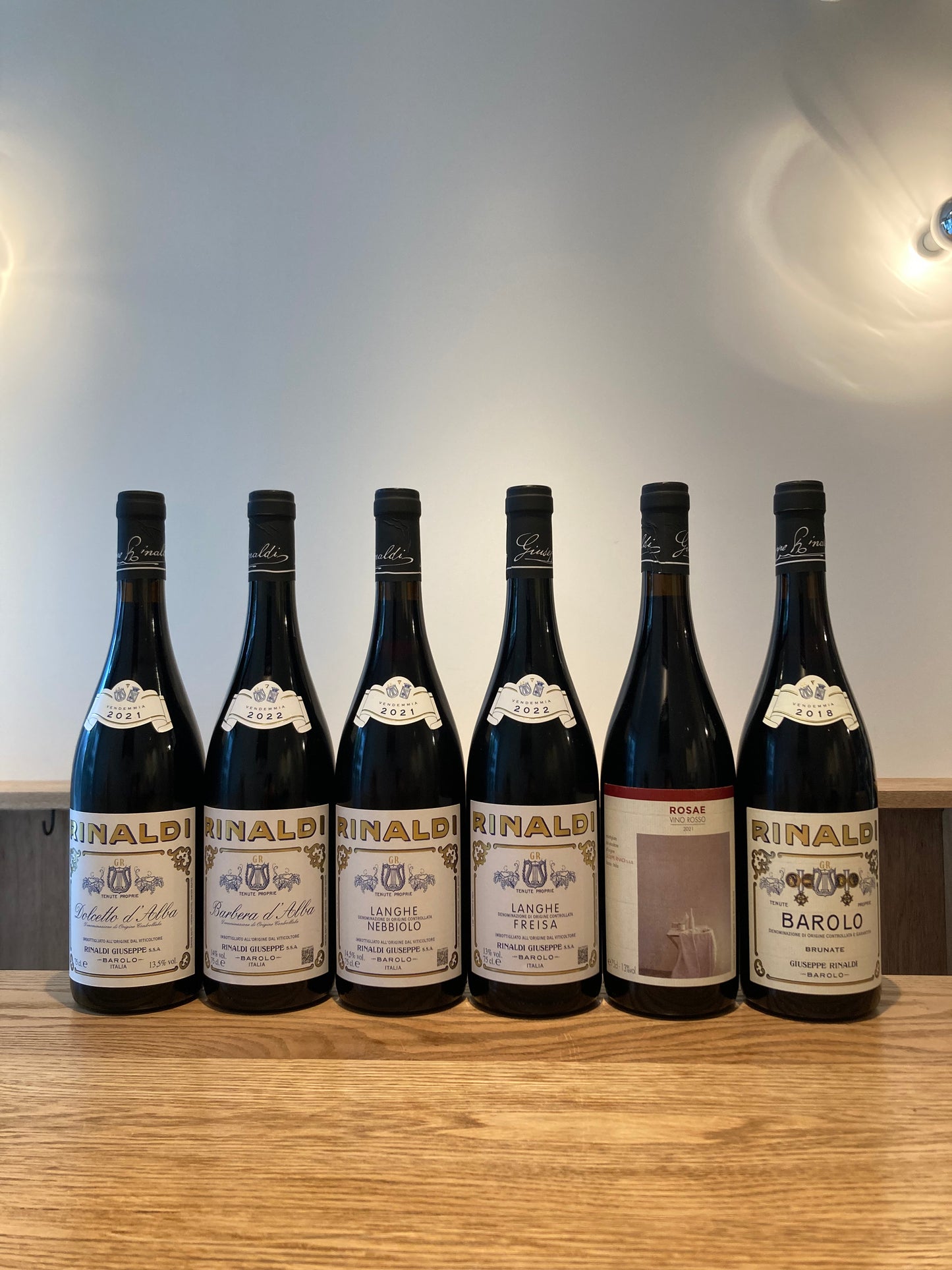 Giuseppe Rinaldi Barolo Brunate 2018 / ジュゼッペ・リナルディ バローロ ブルナーテ 2018 を含む6本セット