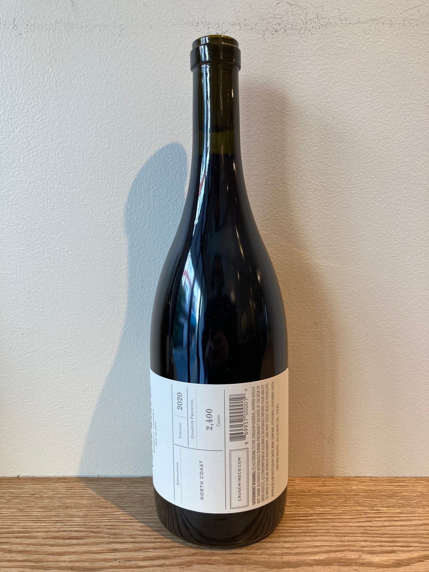 Cruse Wine Co.  Monkey Jacket Red Blend North Coast 2020 / クルーズ・ワイン・カンパニー モンキー・ジャケット レッド・ブレンド ノース・コースト