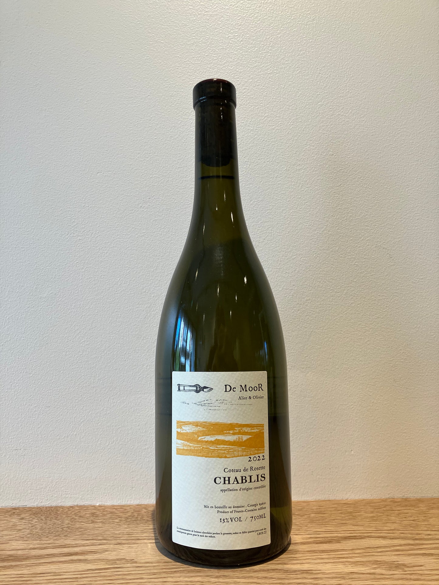 Alice et Olivier de Moor Chablis Côteau de Rosettes 2022 / アリス・エ・オリヴィエ・ド・ムール シャブリ コトー・ド・ロゼット